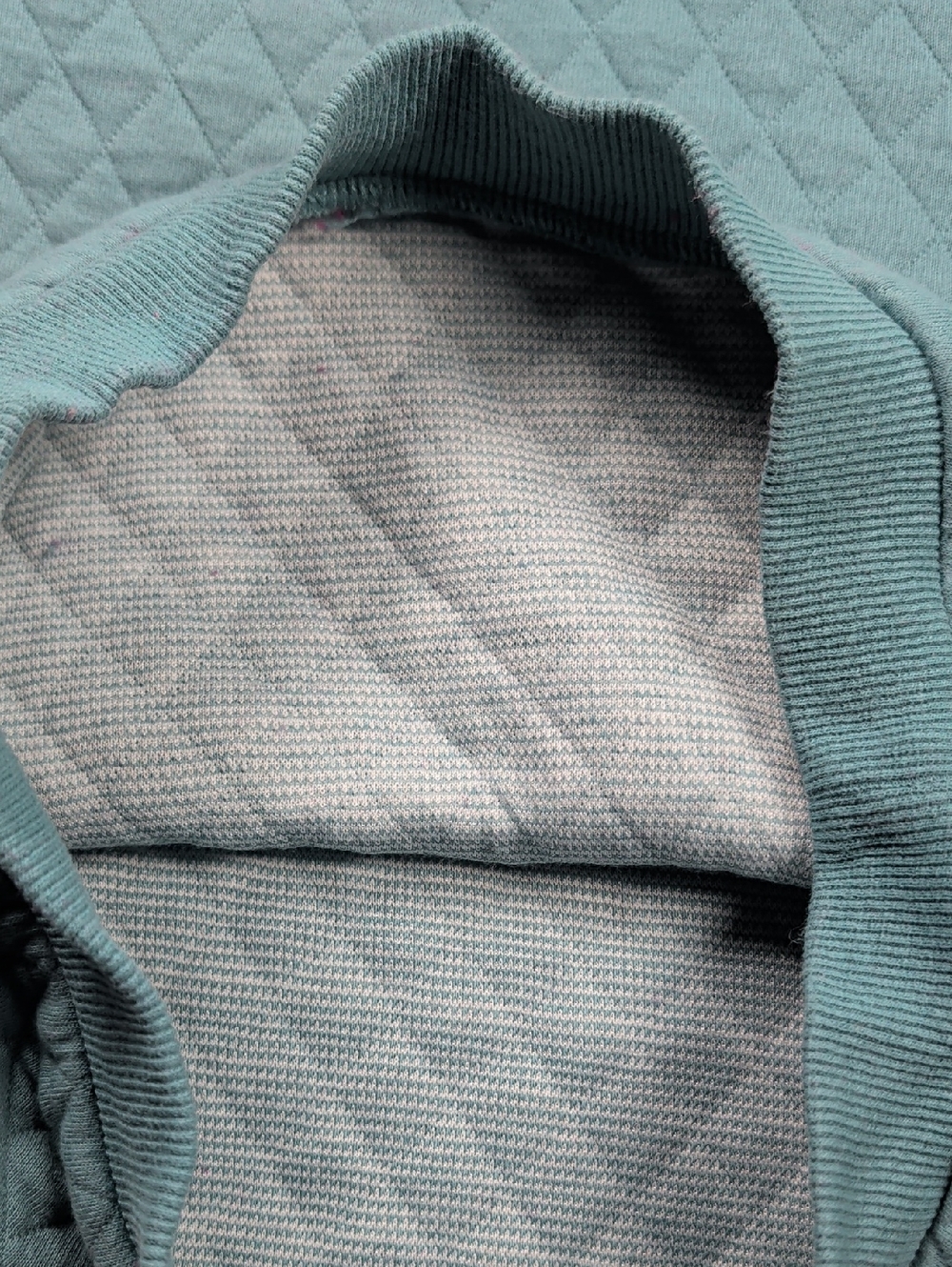 Deux Par Deux Girls Quilted Tunic Dress Turquoise Blue Size 6 - Picture 9 of 11
